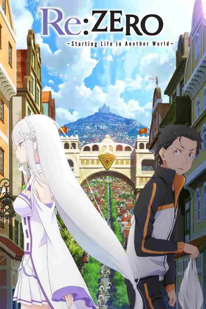 Re: Zero – Starting Life in Another World (Season 1) AMZN WEB-DL Dual Audio {Hindi-Japanese} Esubs 1080p HEVC