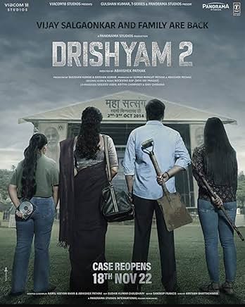 Drishyam 2 (2022) Hindi Movie WEB-DL Esub 480p | 720p | 1080p